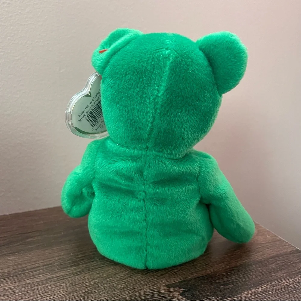 🍁TY Erin Beanie Baby Shamrock St. Patrick’s day bear